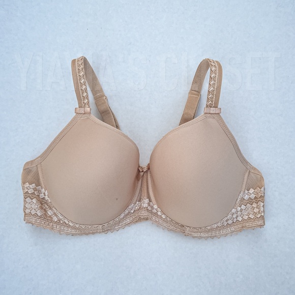 Fantasie 36D Rebecca FL2024NUE Nude Seamless Underwire Spacer Molded T-Shirt Bra - Picture 3 of 15